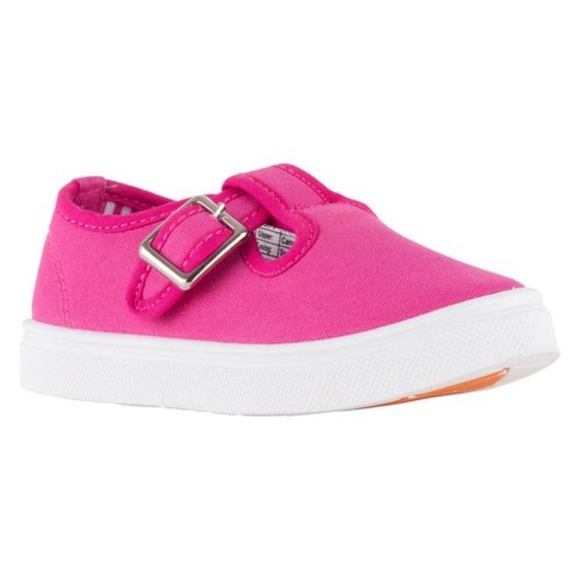 Girls T-Strap Pink Shoe - Picture 4 of 6